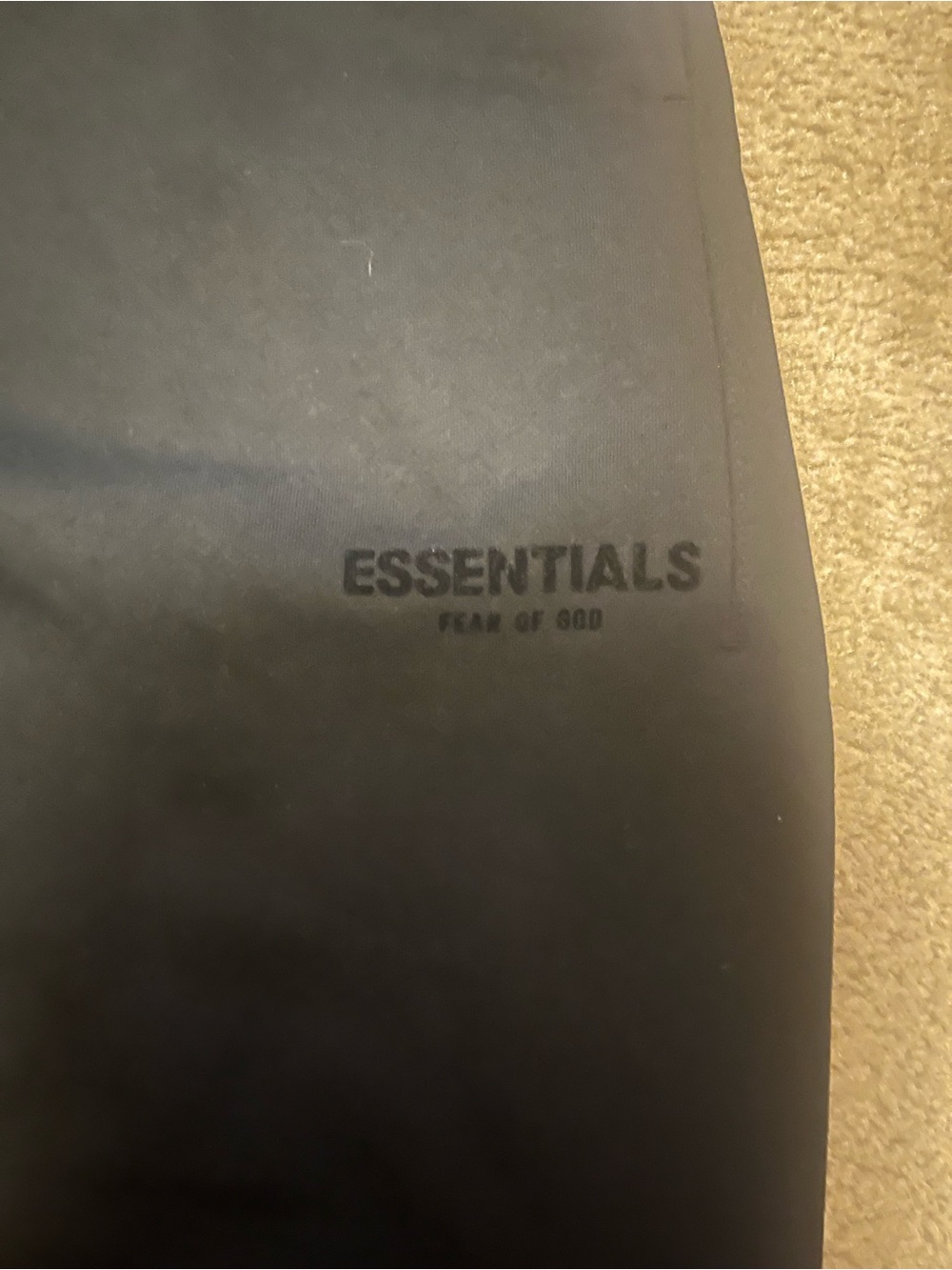 Fear of God Essentials Black Joggers
